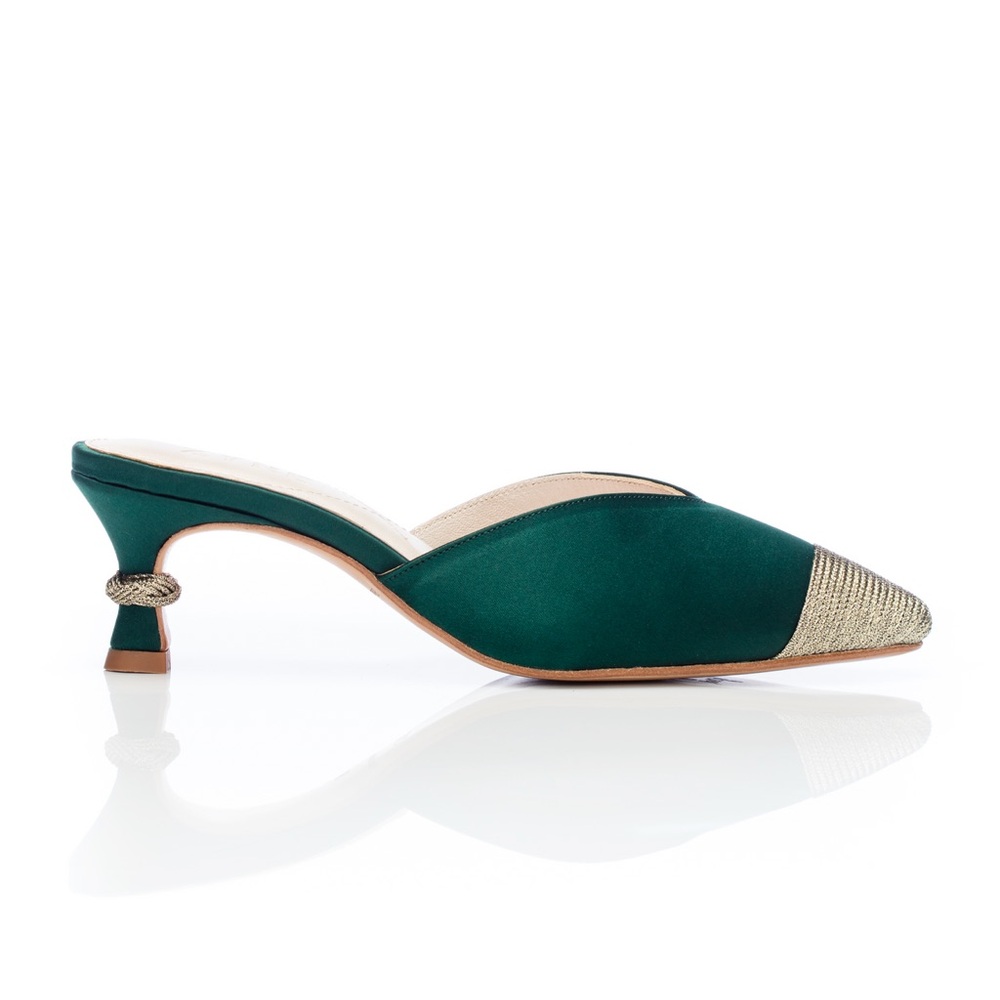 Zayne THE RING Kitten Heel Slide Shoes